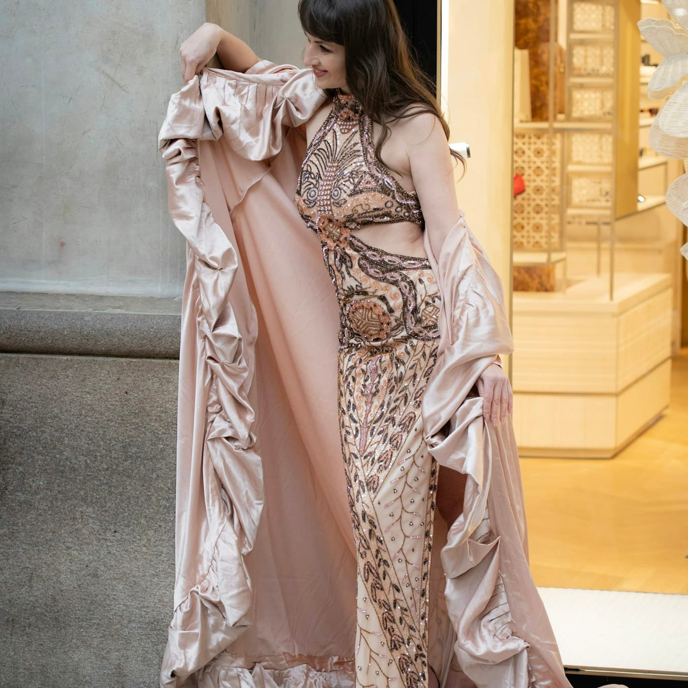 Sculpted Gala Gown